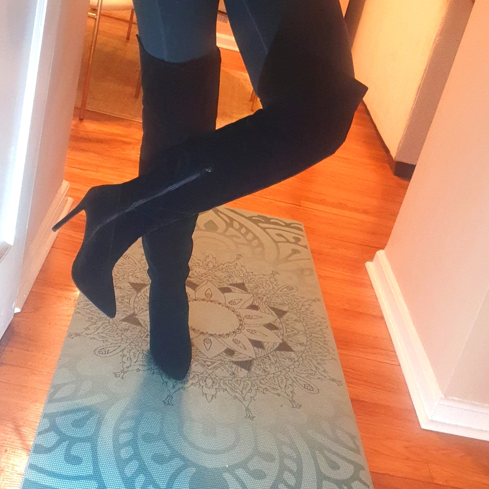 Black Over the Knee boots